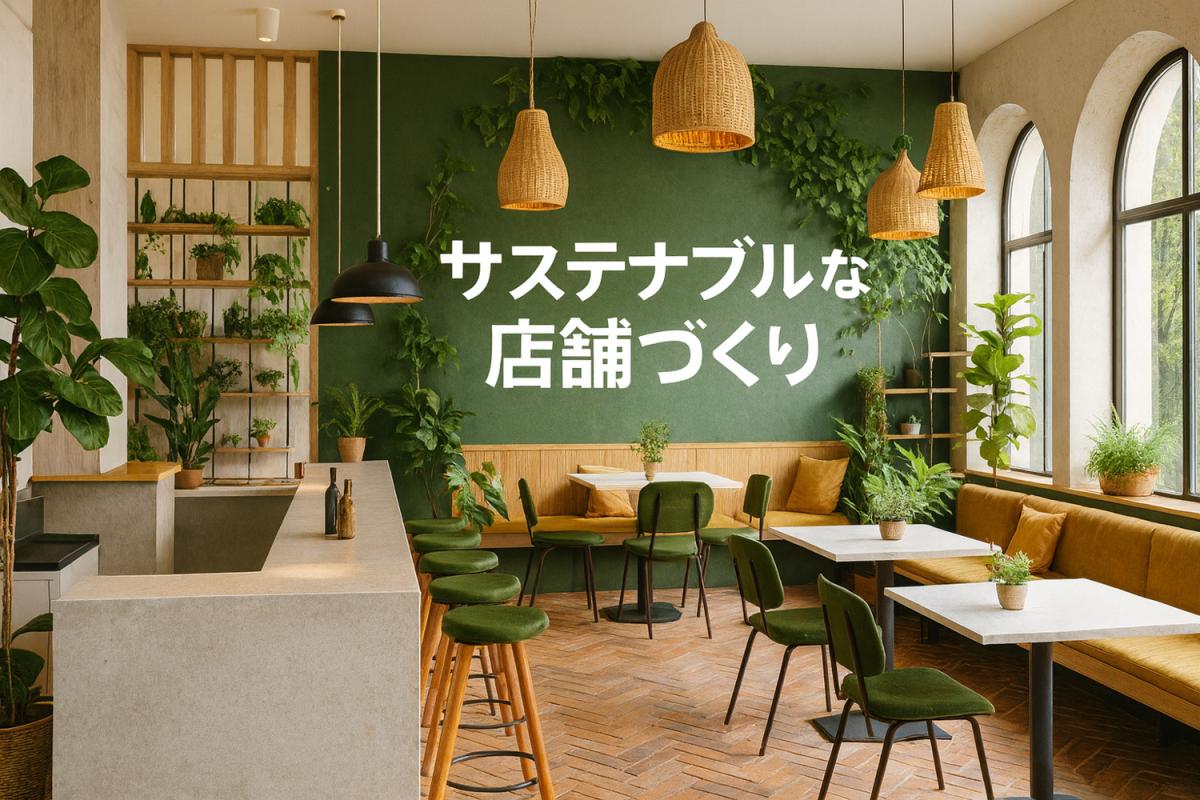 働きやすさもブランド力も上げる！サステナブルな店舗づくり